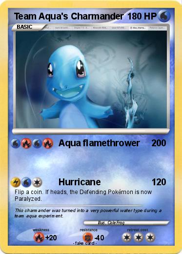 Pokemon Team Aqua's Charmander