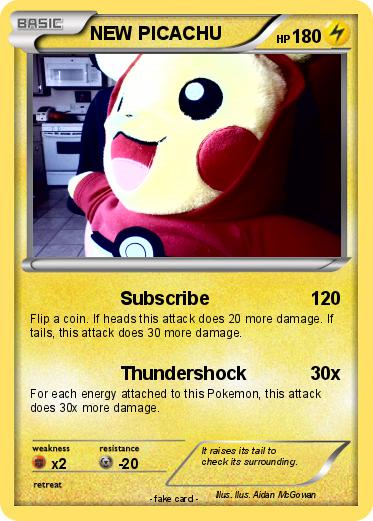 Pokemon NEW PICACHU
