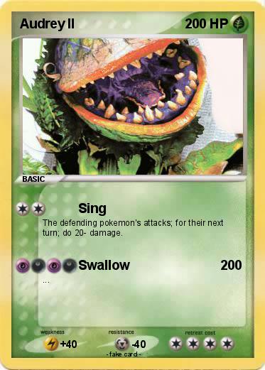 Pokemon Audrey II