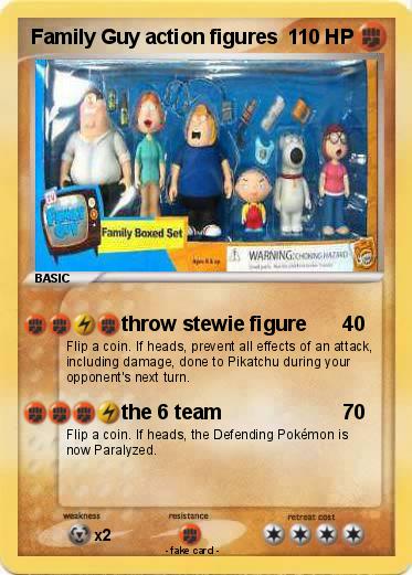 Pokemon Family Guy action figures