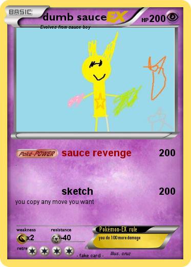 Pokemon dumb sauce