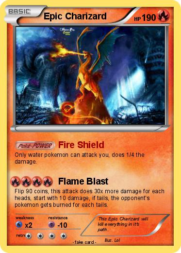 Pokemon Epic Charizard