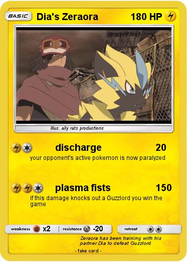 Pokemon Dia's Zeraora