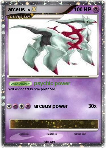 Pokemon arceus