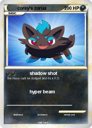 Pokemon corey's zorua