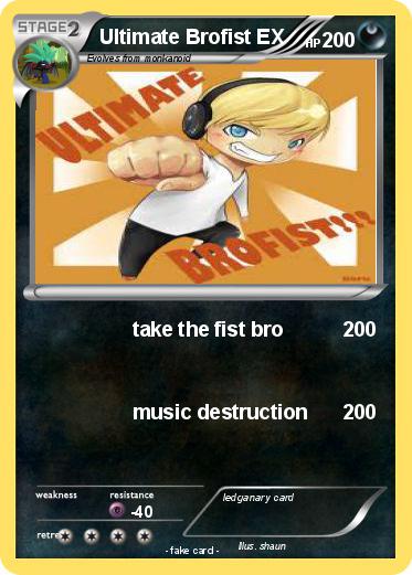 Pokemon Ultimate Brofist EX