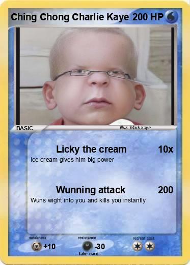 Pokemon Ching Chong Charlie Kaye