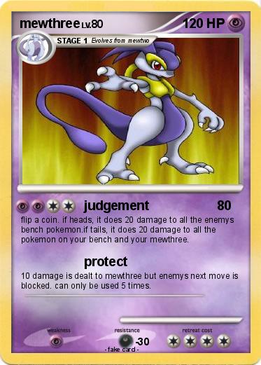 Pokemon mewthree