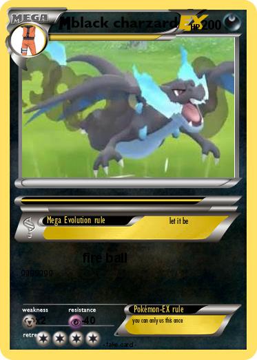 Pokemon black charzard