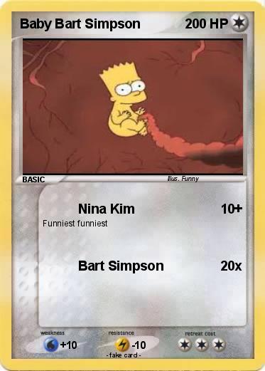 Pokemon Baby Bart Simpson