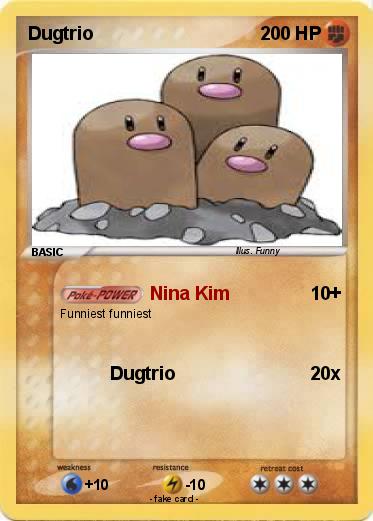 Pokemon Dugtrio