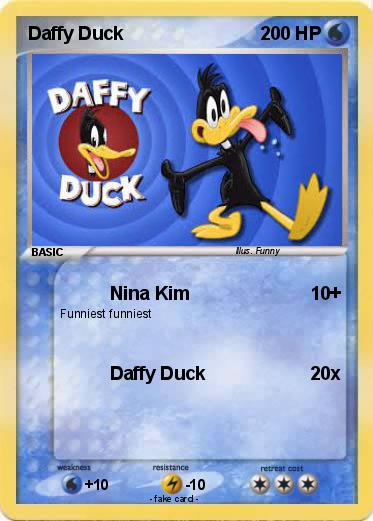 Pokemon Daffy Duck