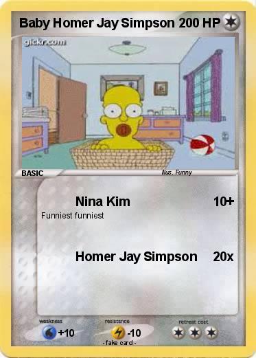Pokemon Baby Homer Jay Simpson