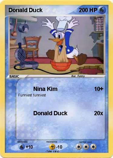 Pokemon Donald Duck
