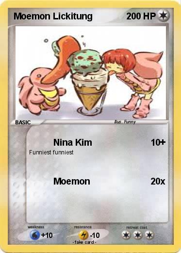 Pokemon Moemon Lickitung