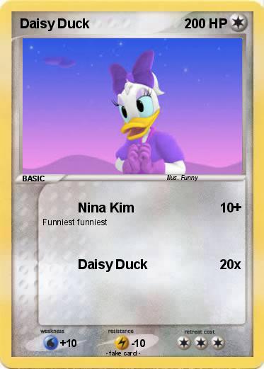 Pokemon Daisy Duck