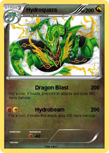 Pokemon Hydroquaza
