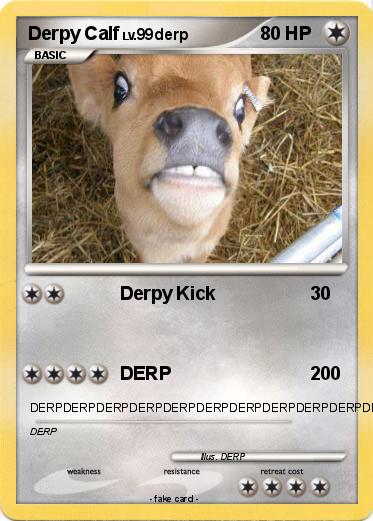 Pokemon Derpy Calf