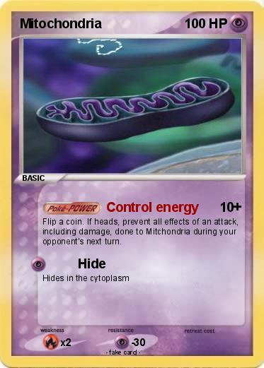Pokemon Mitochondria