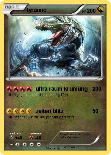 Pokemon tyranno