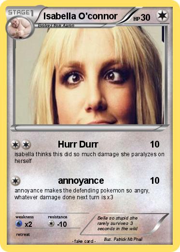 Pokemon Isabella O'connor