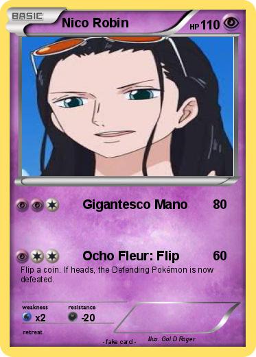 Pokemon Nico Robin
