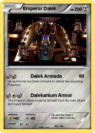 Pokemon Emperor Dalek