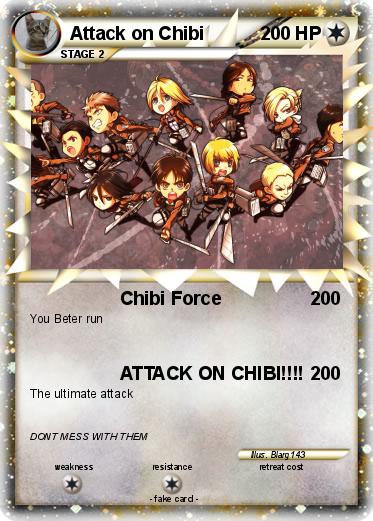 Pokemon Attack on Chibi