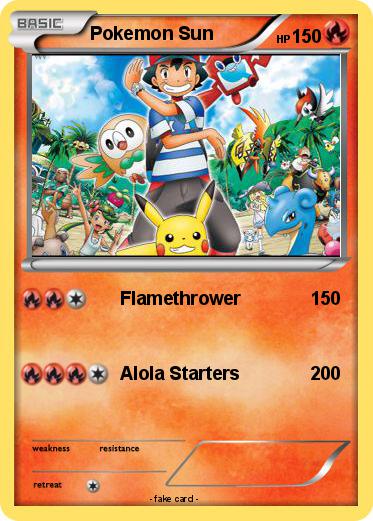 Pokemon Pokemon Sun