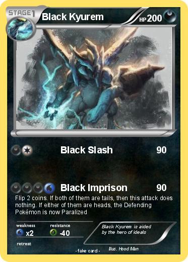 Pokemon Black Kyurem