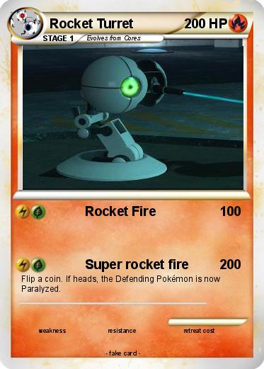 Pokemon Rocket Turret