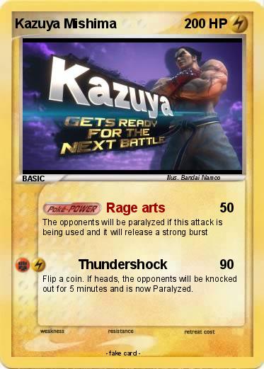 Pokemon Kazuya Mishima