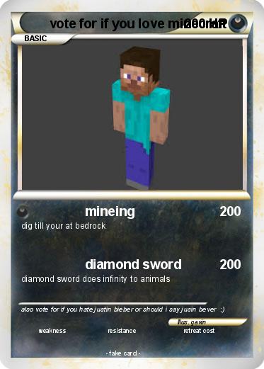 Pokemon vote for if you love minecraft