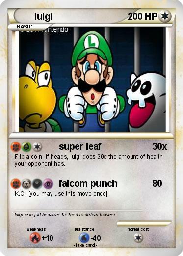 Pokemon luigi
