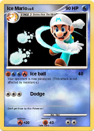 Pokemon Ice Mario