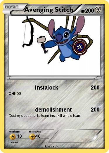 Pokemon Avenging Stitch