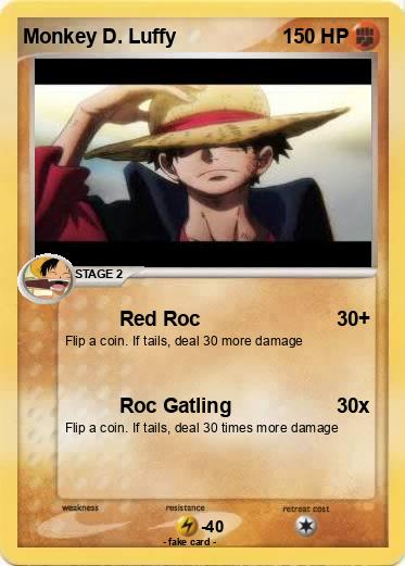 Pokemon Monkey D. Luffy