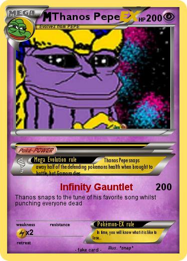 Pokemon Thanos Pepe
