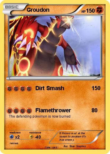 Pokemon Groudon