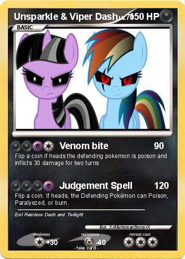 Pokemon Unsparkle & Viper Dash
