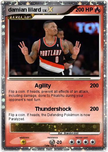 Pokemon damian lilard