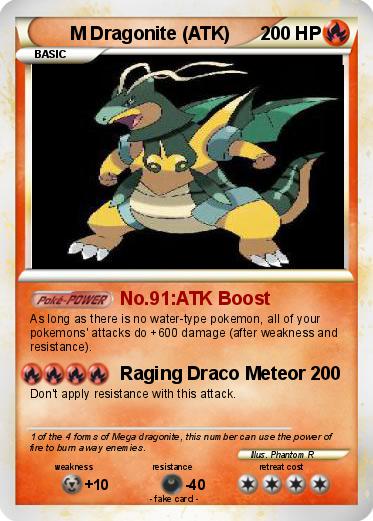 Pokemon M Dragonite (ATK)
