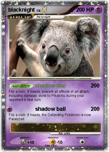 Pokemon blacknight