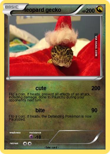 Pokemon leopard gecko
