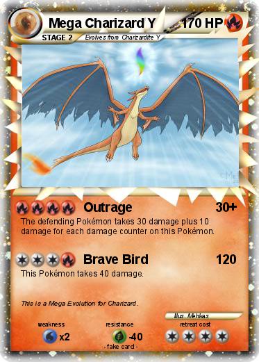 Pokemon Mega Charizard Y