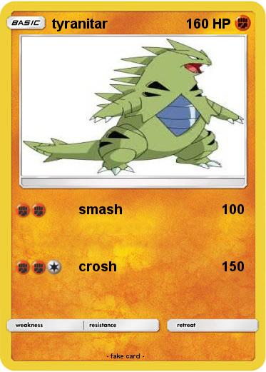 Pokemon tyranitar