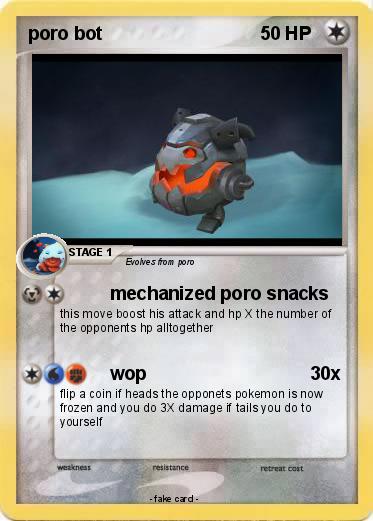 Pokemon poro bot
