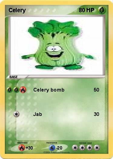Pokemon Celery