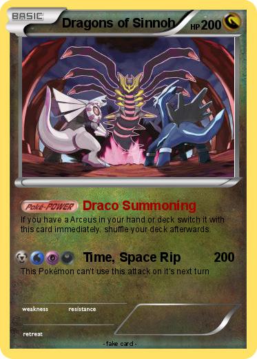Pokemon Dragons of Sinnoh