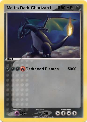 Pokemon Matt's Dark Charizard      8